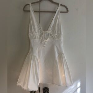 MAJORELLE WHITE SUMMER DRESS